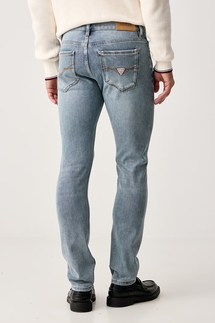 Odjeća Guess Skinny traperice za muškarce MIAMI M6BAN1.D2602 plava