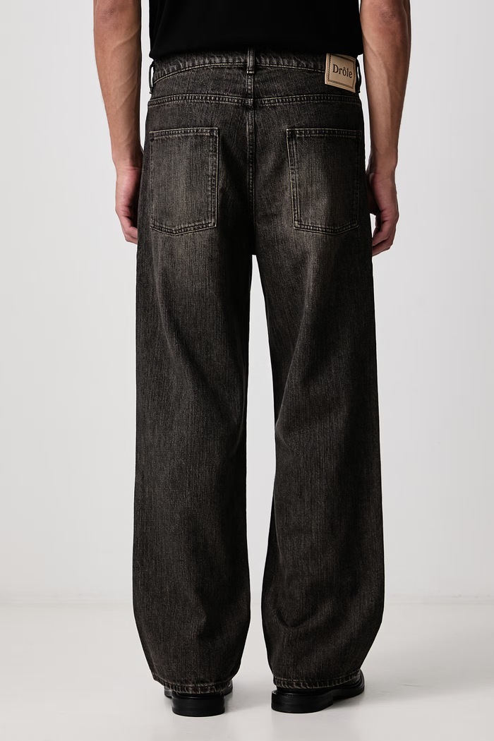 Odzież Drôle de Monsieur Jeansy straight męskie M.BP216.CO338 zielony
