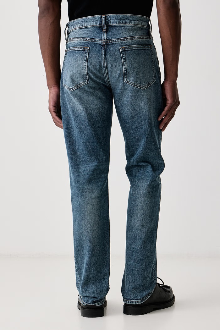 Odzież Frame MODERN STRAIGHT jeansy męskie LMSST889 niebieski