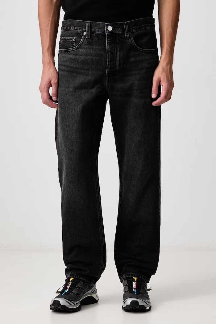 Frame THE STRAIGHT JEAN straight traperice za muškarce siva LMHST246