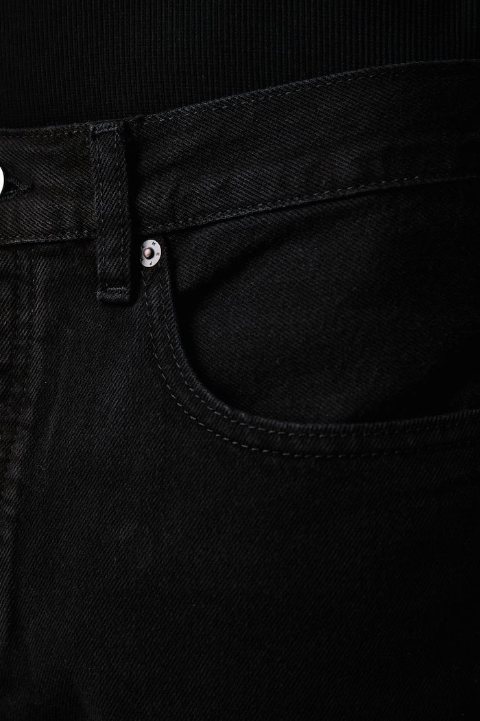 THE STRAIGHT JEAN jeansy straight męskie Frame czarny LMHST246