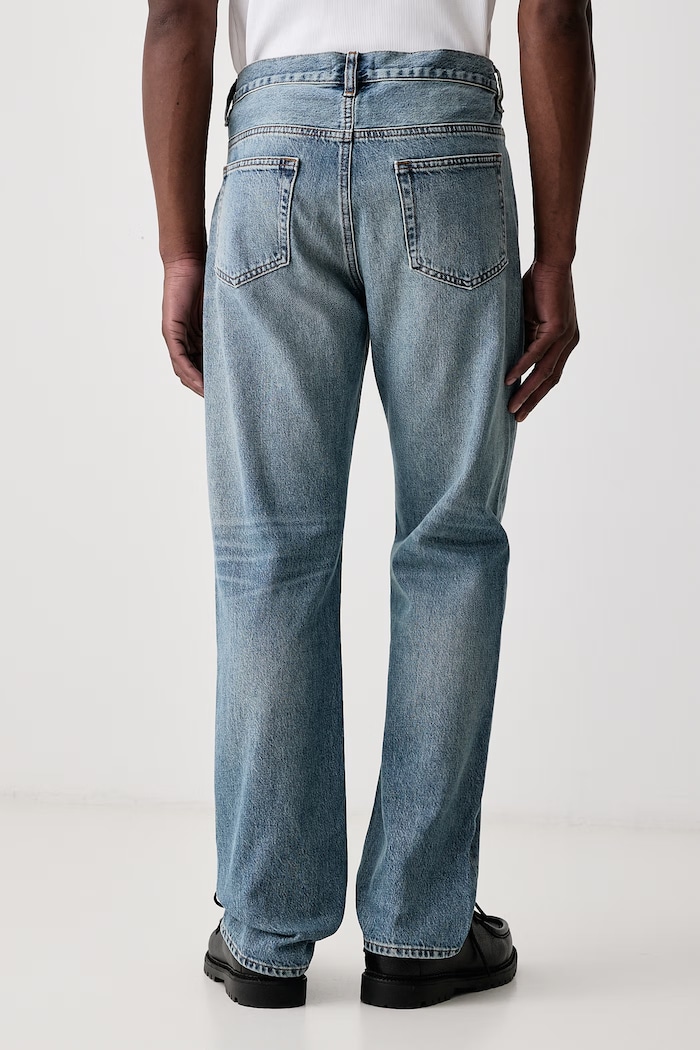 Одяг Frame THE STRAIGHT JEAN джинси straight чоловічі LMHST105 блакитний
