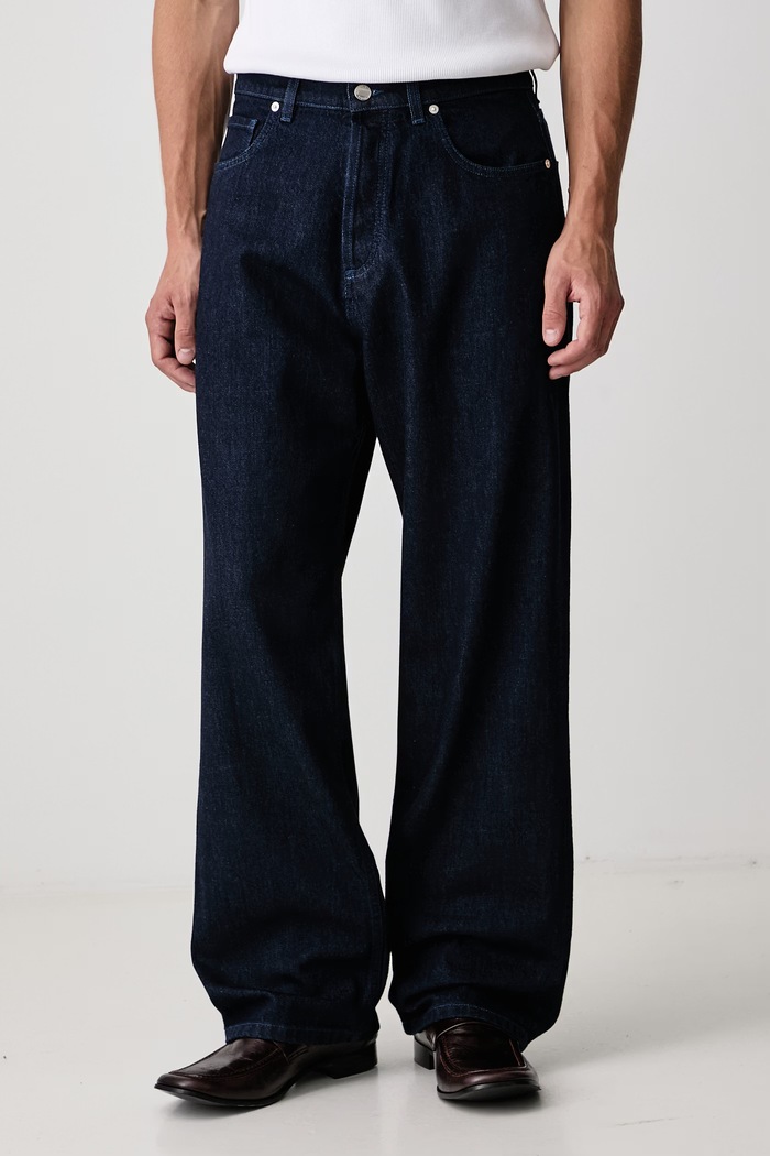 Maison Kitsuné Męskie niebieski QM01102WD4019