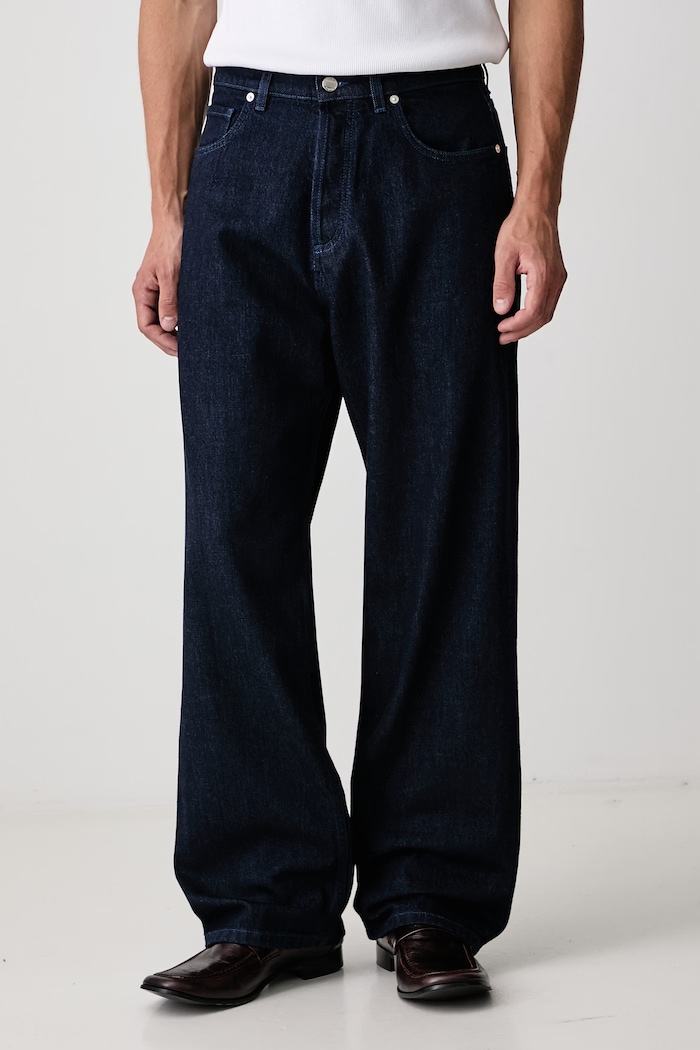Maison Kitsuné Męskie niebieski QM01102WD4019