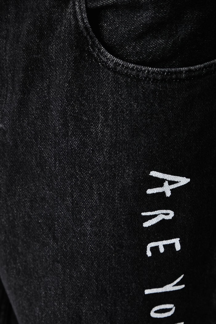 Blugi relaxed fit pentru bărbați x Pietro Terzini Karl Lagerfeld Jeans negru B4M10109