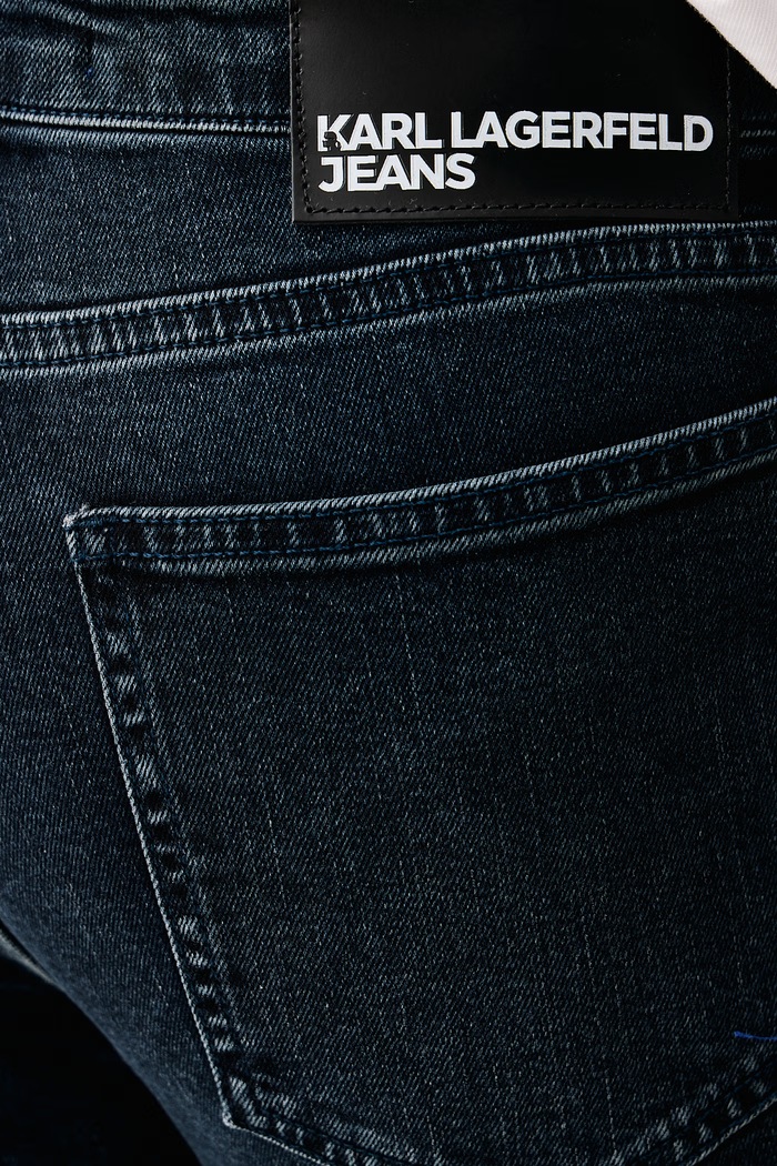 Skinny Ανδρικά Karl Lagerfeld Jeans B4M10030 σκούρο μπλε
