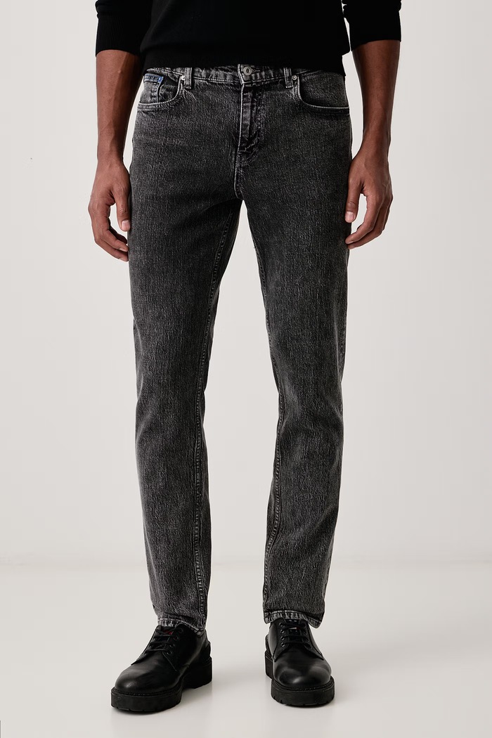 Karl Lagerfeld Jeans Rifle slim fit pánske čierna B4M10025