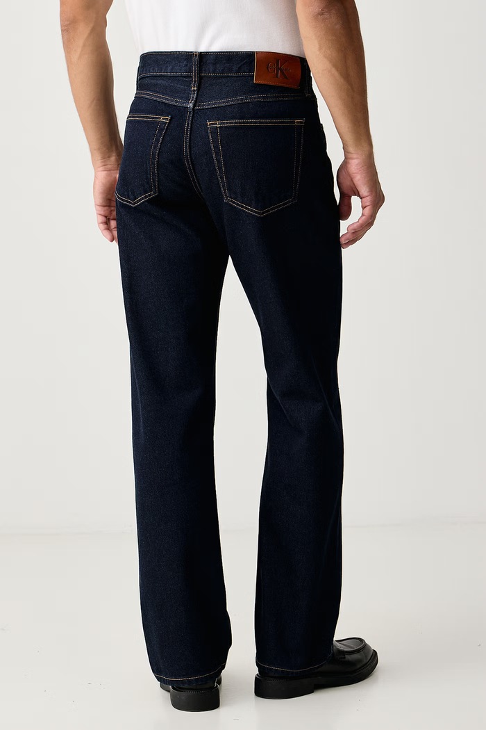 Odzież Calvin Klein Jeans Jeansy straight męskie LV04RD933G granatowy