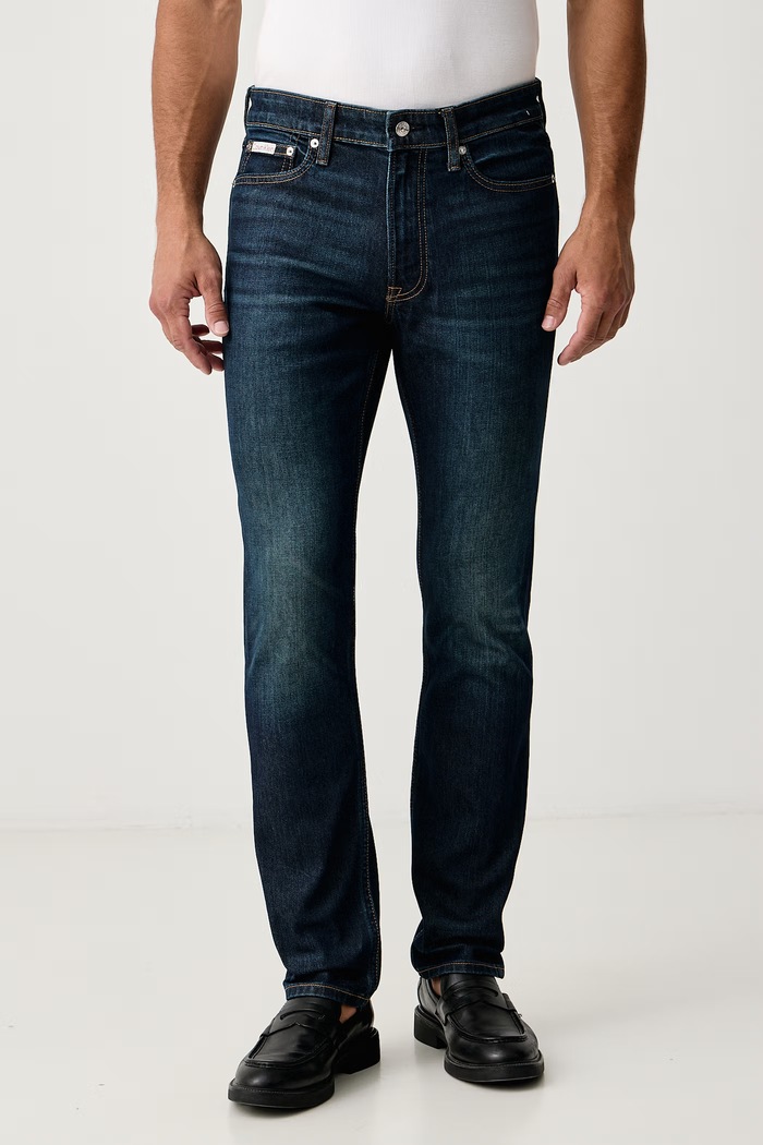 Calvin Klein Jeans Jeansy męskie granatowy LV04RD740G