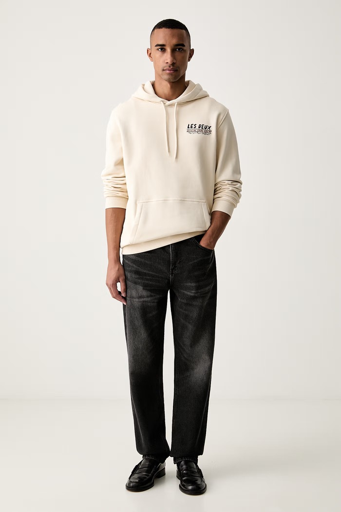 Les Deux jeansy męskie Ryder 1002460 czarny AW26