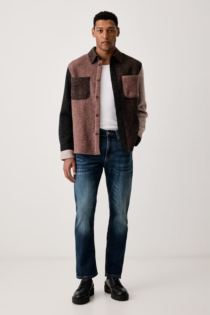 Tommy Jeans Jeansy straight męskie DM0DM21892 niebieski AW26