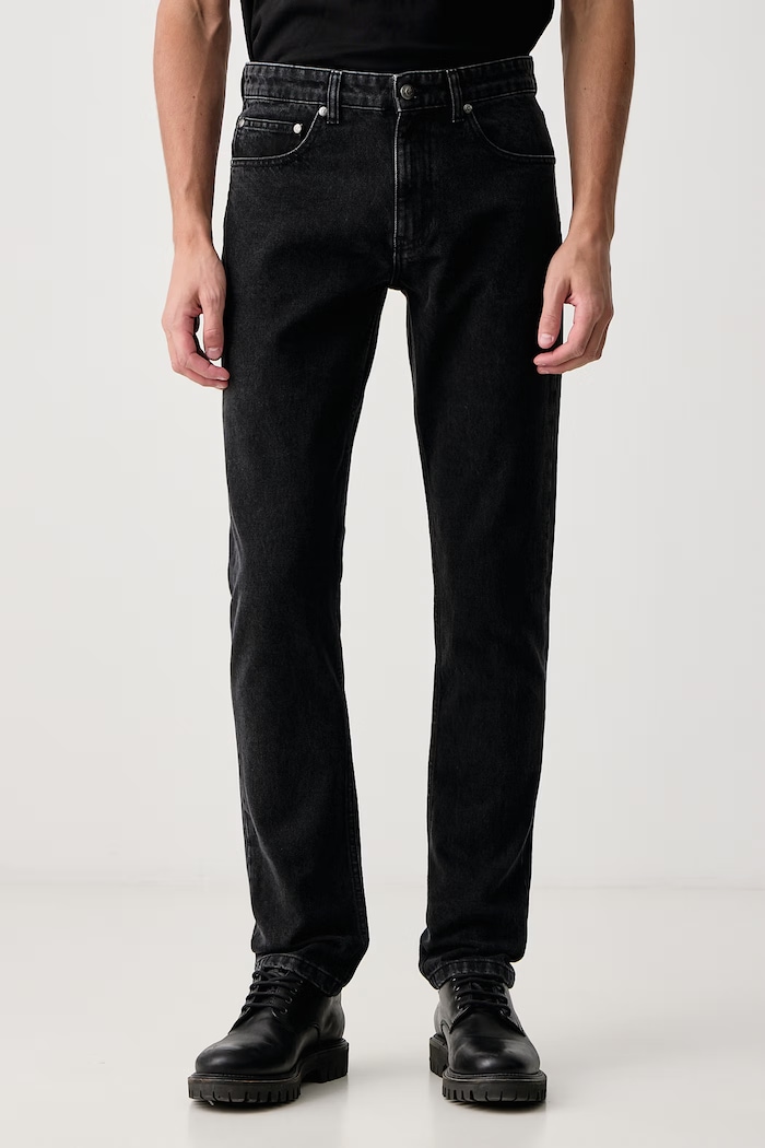 Just Cavalli Jeansy slim fit męskie czarny 81OAB5S1.CDWC8