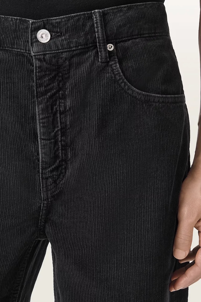 Jeansy wide leg męskie LENNY CORD AllSaints granatowy M041EF