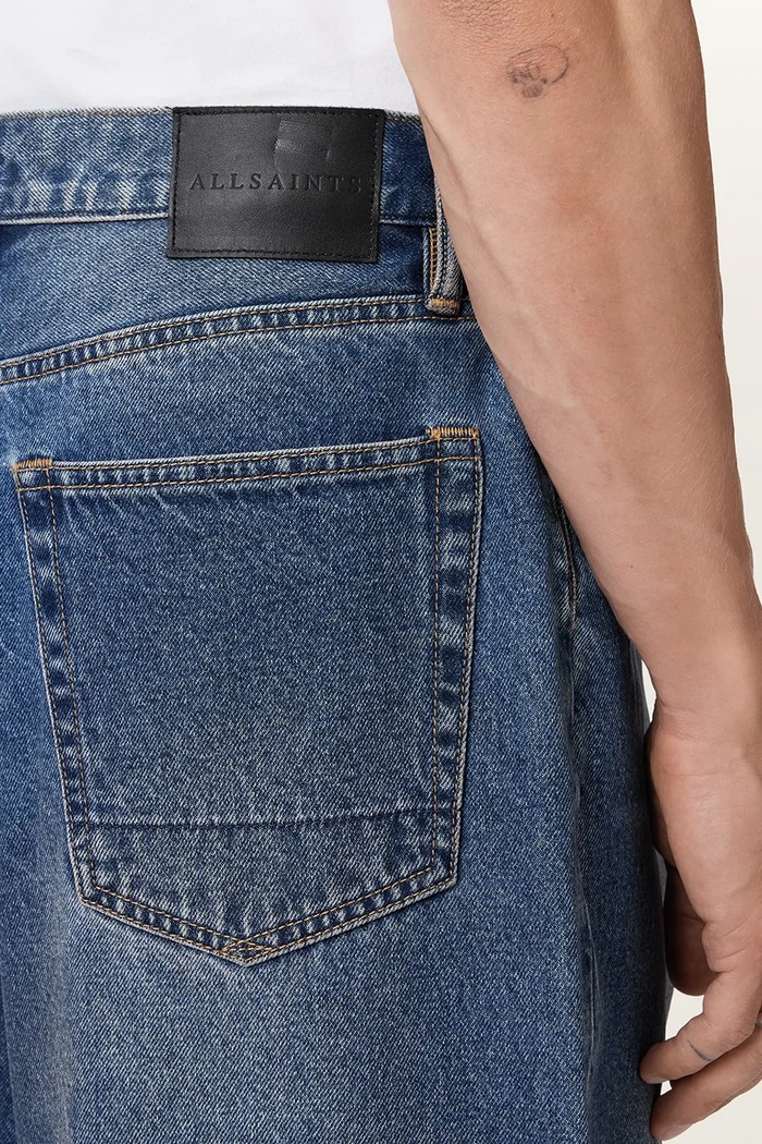 AllSaints Jeansy barrel męskie SLOUCH M030EF