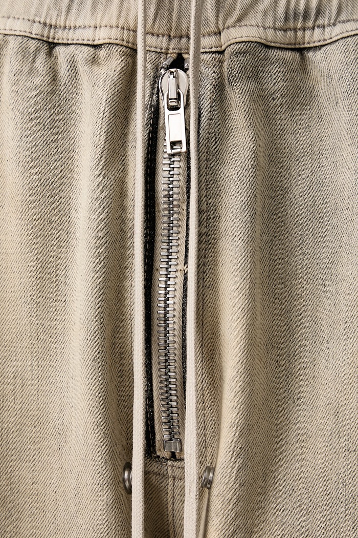 Geth Belas rifle relaxed fit pánske Rick Owens DRKSHDW béžová DU02F6378.DMK