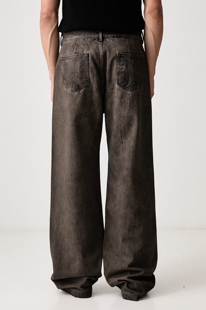 Oblečenie Rick Owens DRKSHDW Geth rifle relaxed fit pánske DU02F6351.DRK sivá