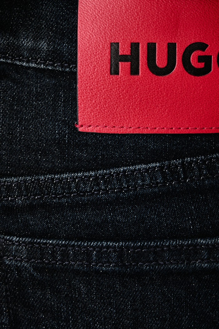 Slim kavbojke moške HUGO HUGO 50568115 mornarsko modra