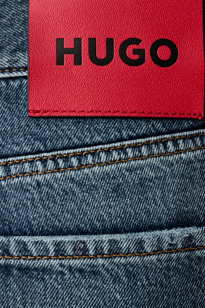 Τζιν relaxed fit ανδρικά HUGO HUGO 50568097 μπλε