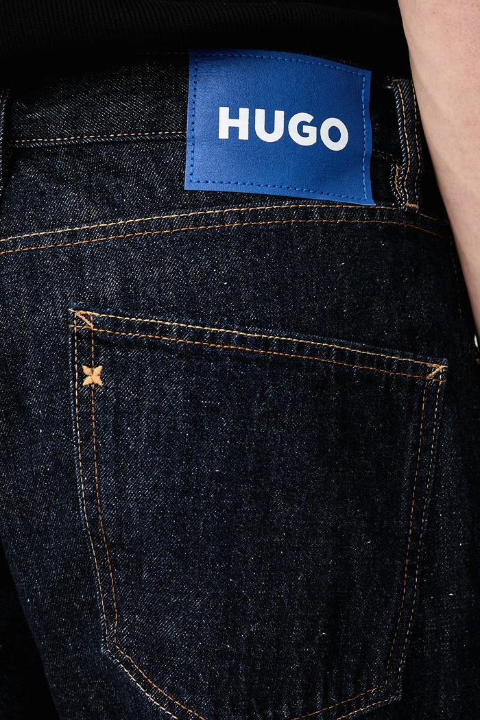 Relaxed fit džíny pánské Jonah HUGO Blue 50572788 námořnická modř