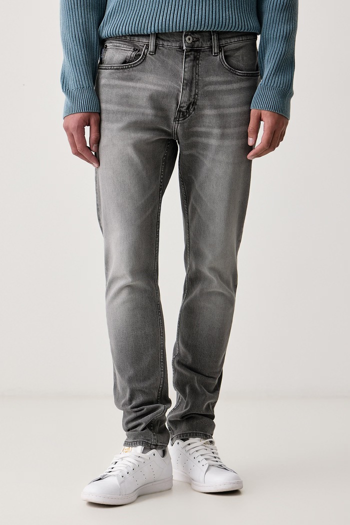 HUGO Blue Extra slim kavbojke moške Zane siva 50570885