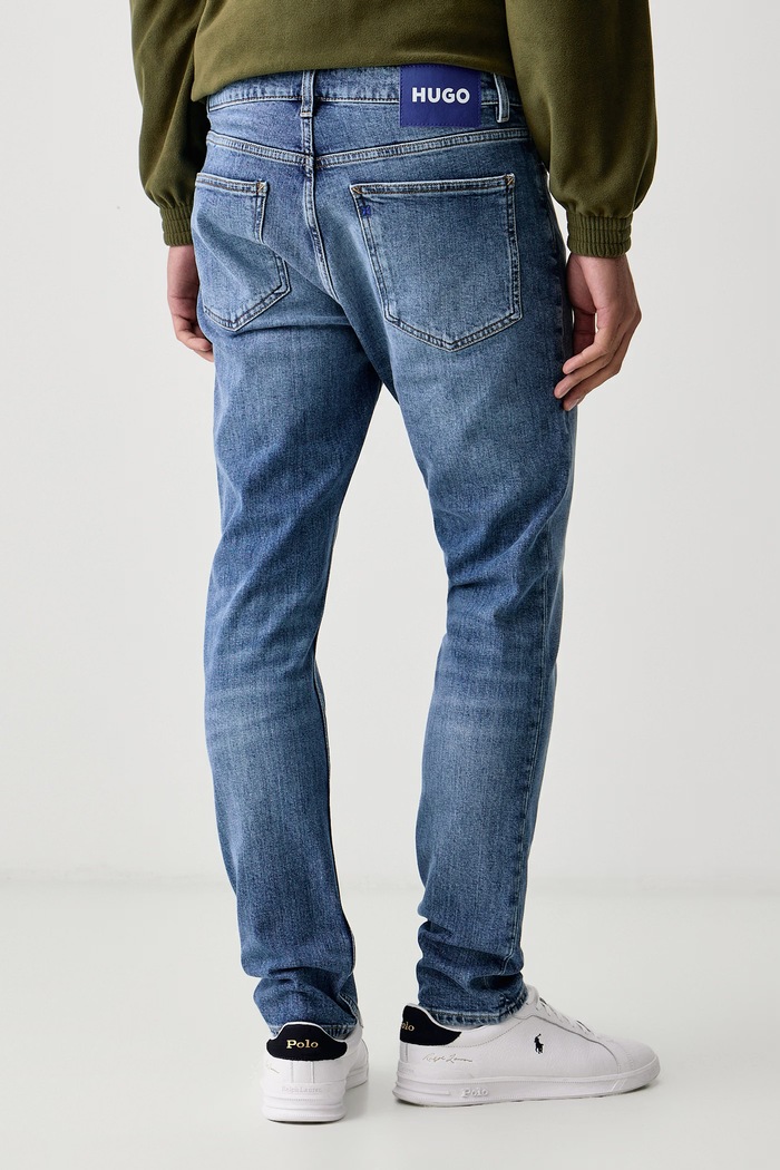 Oblačila HUGO Blue Extra slim kavbojke moške Zane 50570884 modra