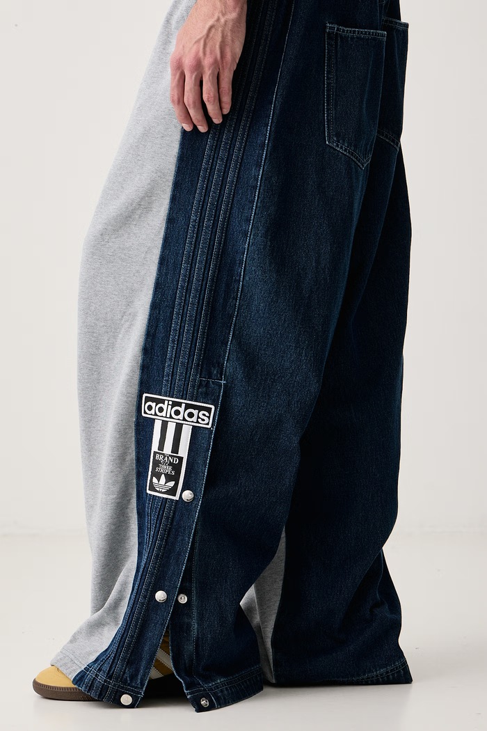 Spodnie dresowe męskie bawełniane Adibreak adidas Originals KQ8895 szary