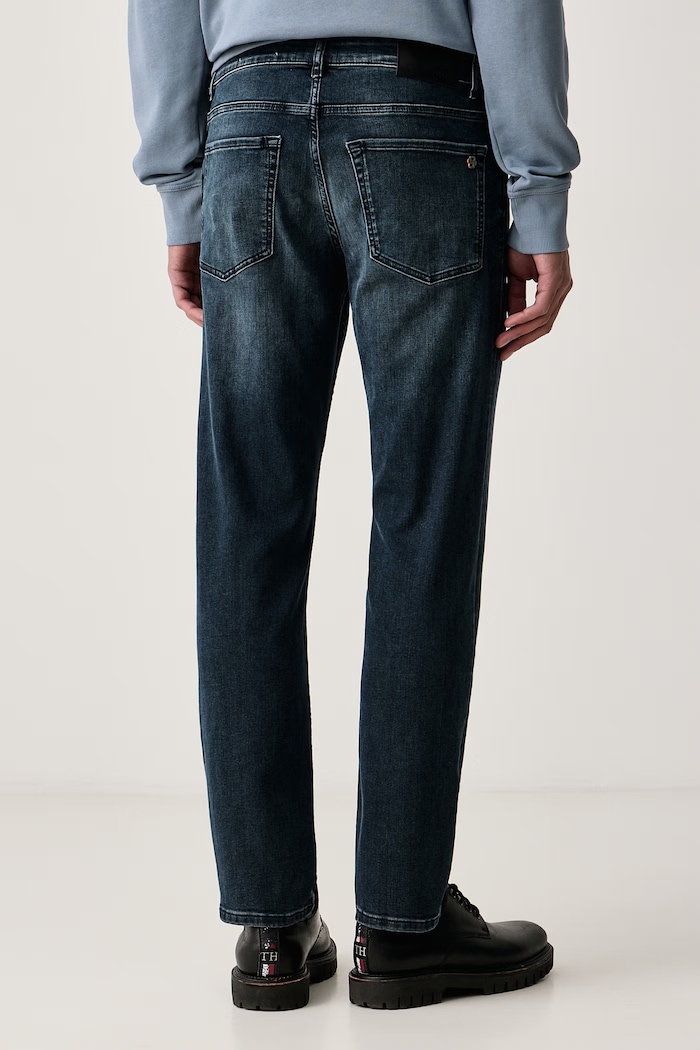 Odzież BOSS Orange Jeansy regular męskie RE.MAINE BO 50570876 granatowy