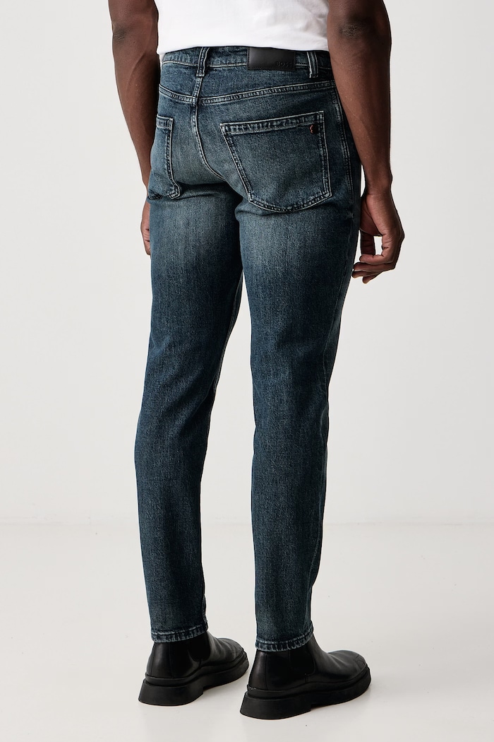 Oblečení BOSS Orange Slim fit džíny pánské ONYX-5 BO 50570848 modrá