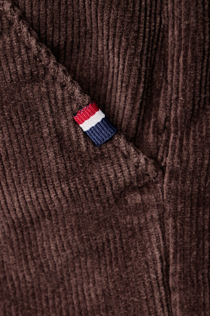 Hlače za muškarce od samta RELAXED FIT CORD CHINO U.S. Polo Assn. MUP5611 smeđa