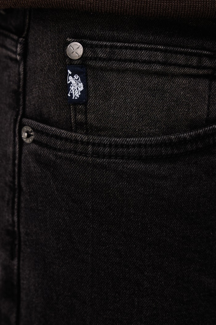 Τζιν relaxed fit ανδρικά RELAXED FIT U.S. Polo Assn. MUP4715 μαύρο