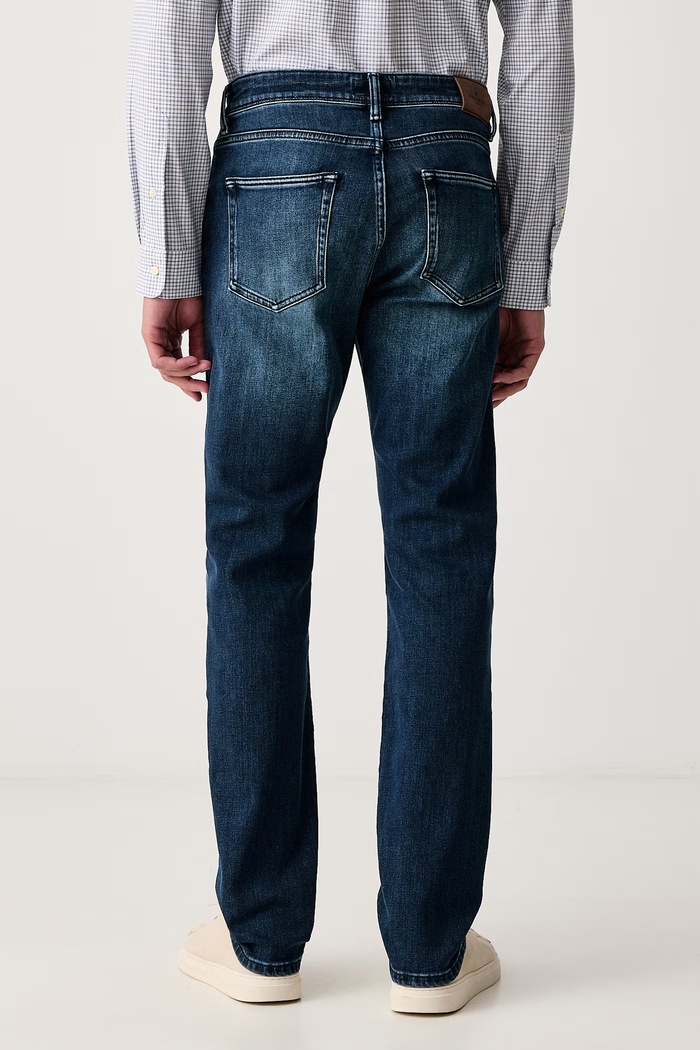 Odzież Hackett London Jeansy regular męskie HM2100103R niebieski