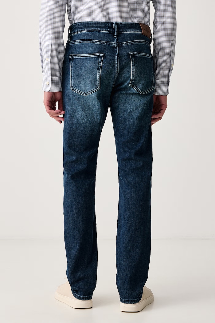 Odzież Hackett London Jeansy regular męskie HM2100103R niebieski