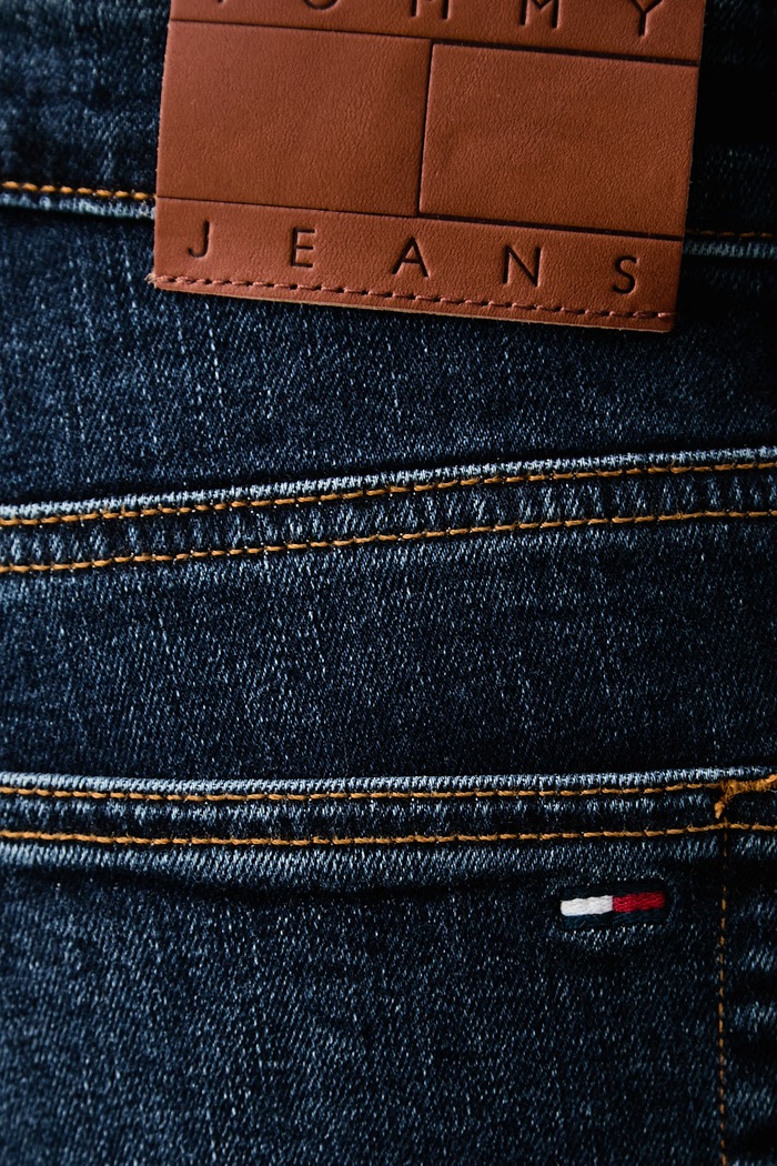 Tommy Jeans rifle slim taper pánske tmavomodrá DM0DM23913