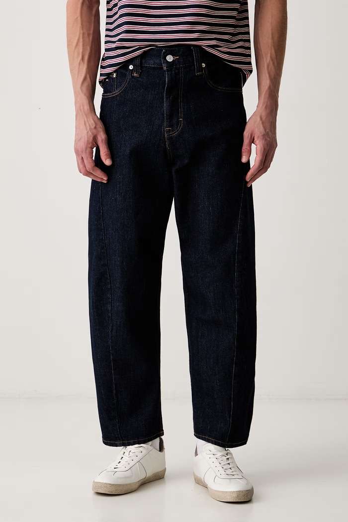 Tommy Jeans rifle barrel pánske tmavomodrá DM0DM23677