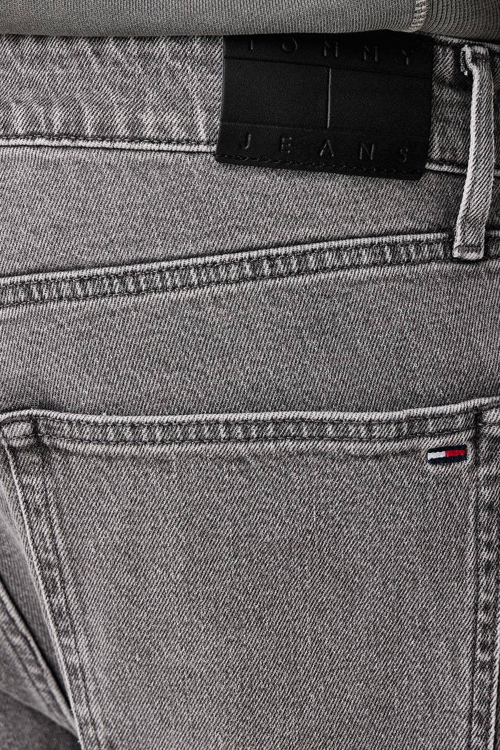 Straight traperice za muškarce Tommy Jeans DM0DM23473 siva