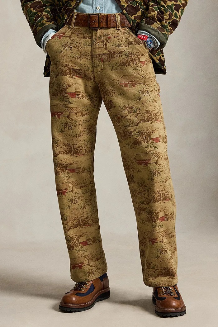 Polo Ralph Lauren Jeansy męskie brązowy 710B22600