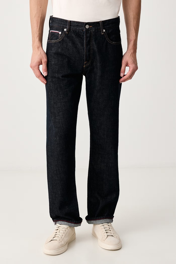 Tommy Hilfiger Дънки regular мъжки тъмносин MW0MW41898