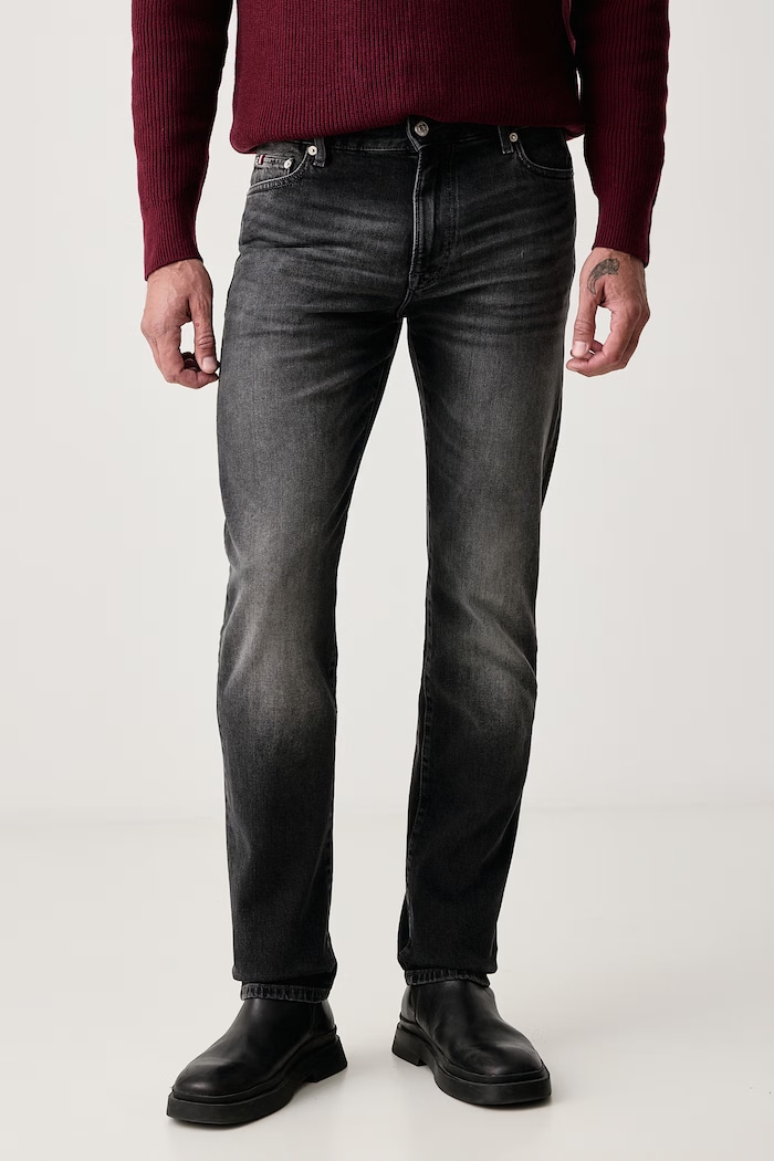 Tommy Hilfiger Slim fit Ανδρικά γκρί MW0MW44926