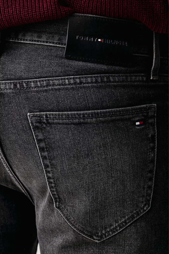 Slim fit Ανδρικά Tommy Hilfiger MW0MW44926 γκρί