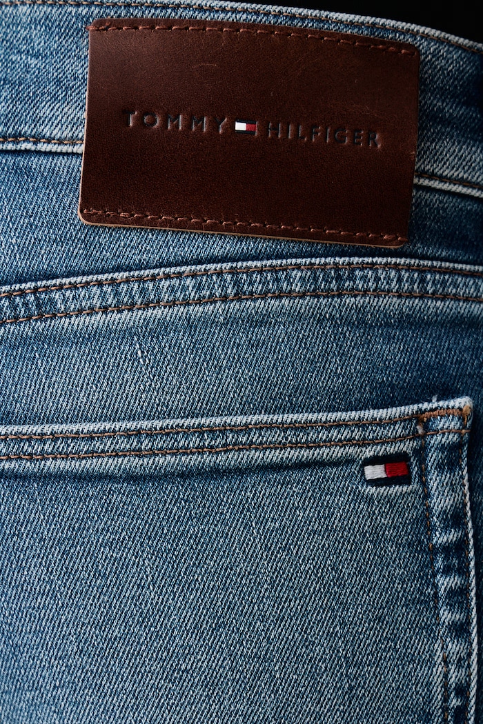 Rifle slim fit pánske Tommy Hilfiger MW0MW44923 modrá
