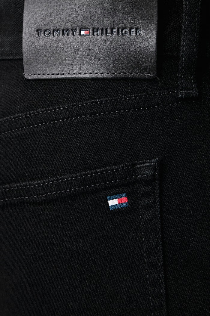 Slim fit Ανδρικά Tommy Hilfiger MW0MW44919 μαύρο