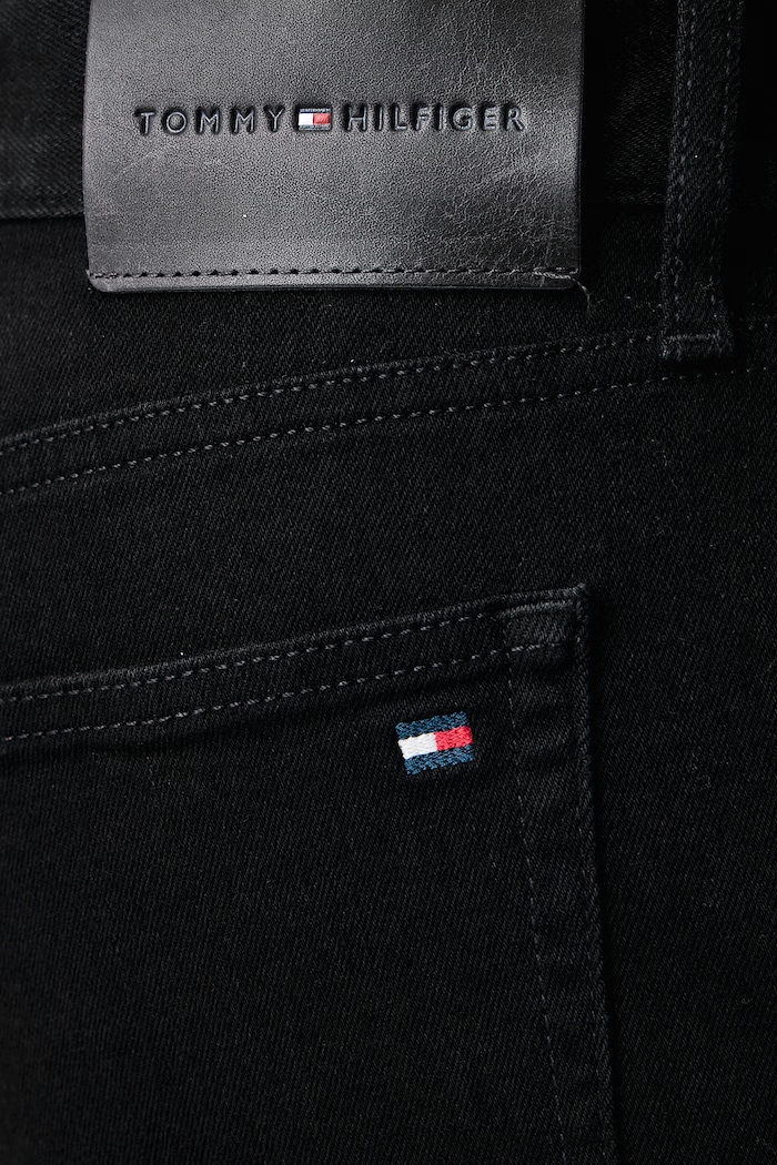 Slim fit Ανδρικά Tommy Hilfiger MW0MW44919 μαύρο