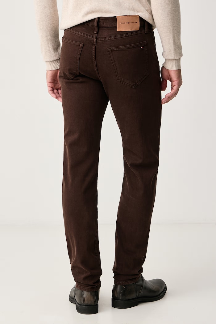 Дрехи Tommy Hilfiger Дънки мъжки MW0MW44914 кафяв