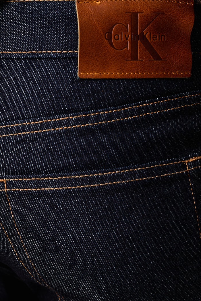 Rifle slim fit pánske Calvin Klein Jeans LV04RH705G tmavomodrá