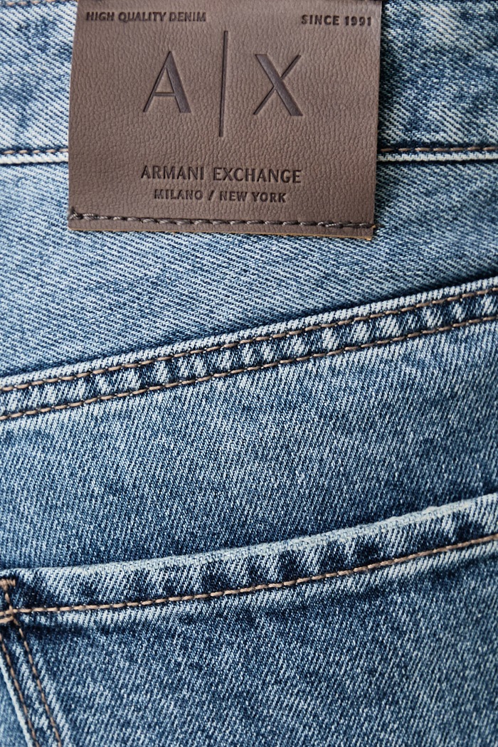 Rifle slim fit pánske Armani Exchange XM000070.AF27161 modrá
