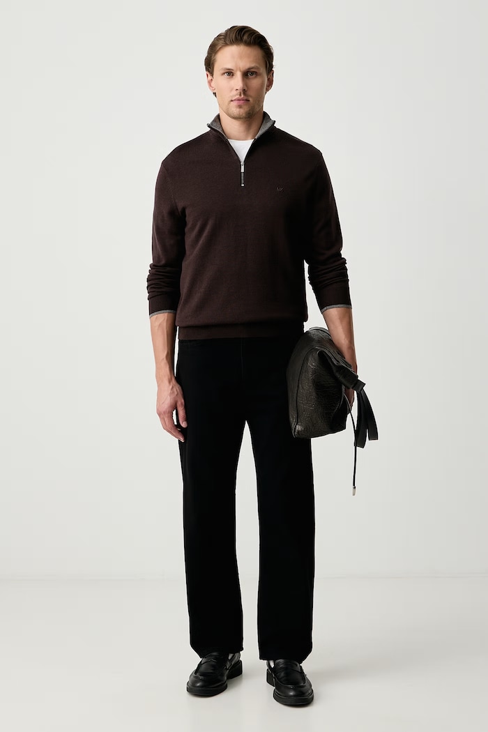 Sisley Relaxed fit džíny pánské 4MBCSE035 černá AW26