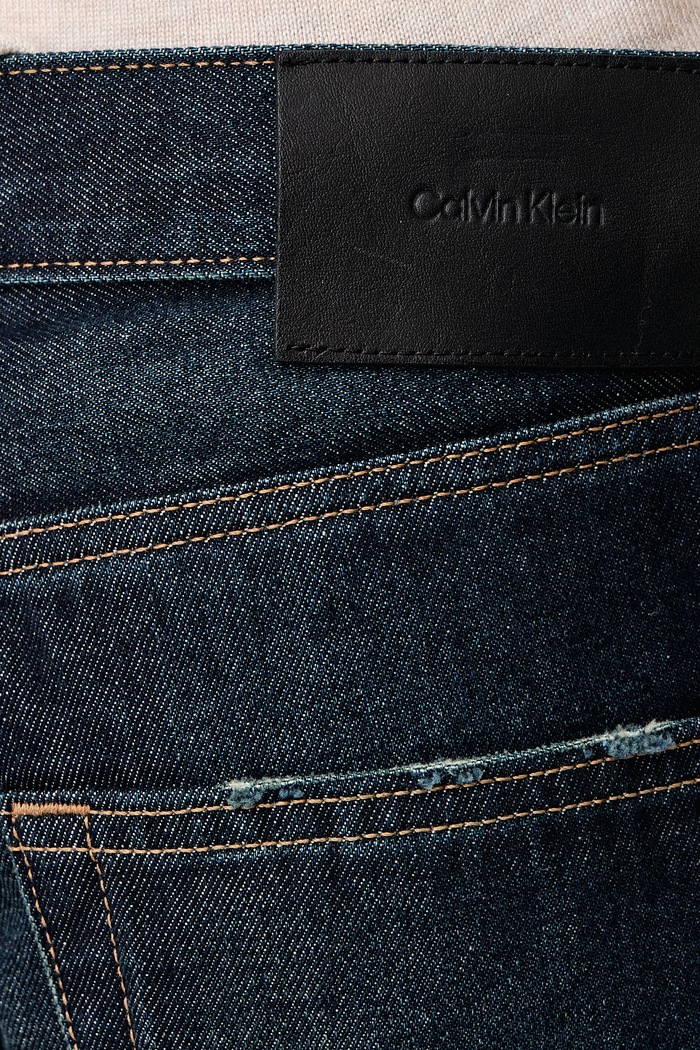 Relaxed fit traperice za muškarce Calvin Klein LV04RH739G mornarsko plava