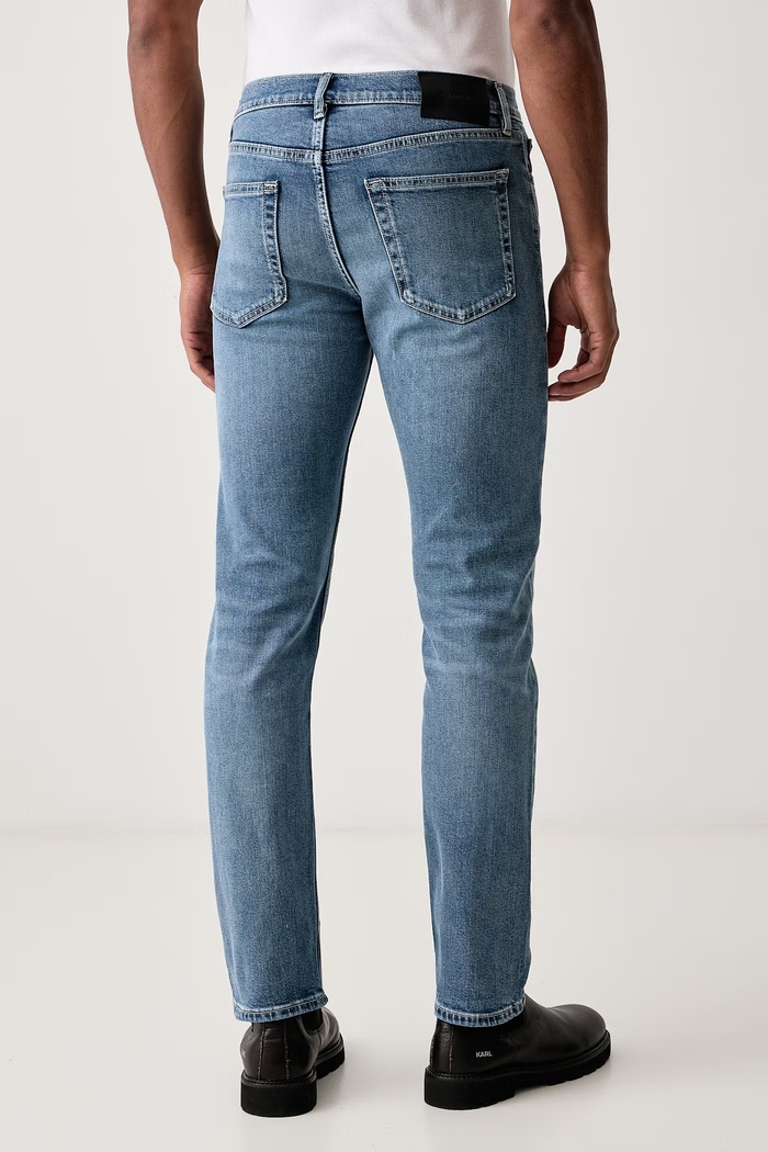Odzież Calvin Klein Jeansy straight męskie LV04RH738G niebieski