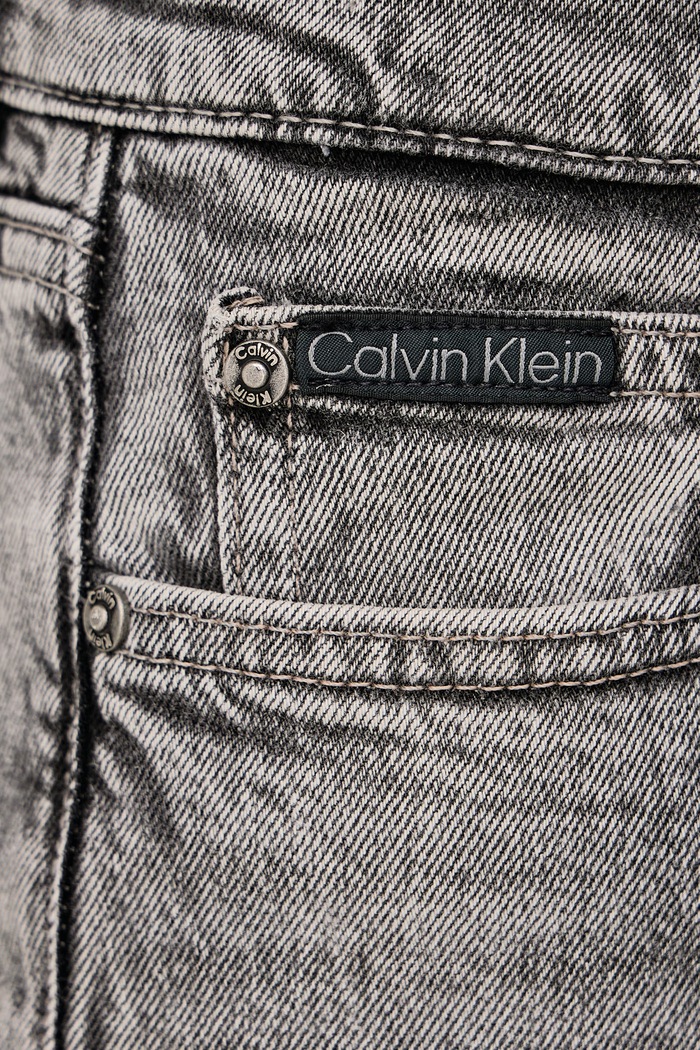 Slim fit Ανδρικά Calvin Klein LV04RH737G γκρί
