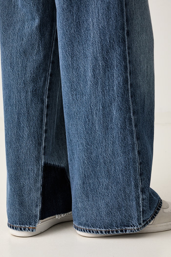Levi's rifle wide leg pánske BAGGY WIDE LEG modrá 0081B.0002